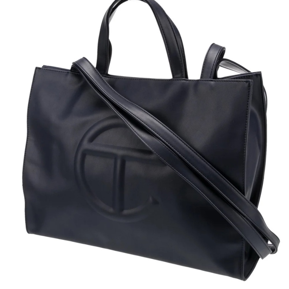 Telfar Black Medium - slightly worn